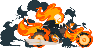 Ghost Rider - Variant Magnet