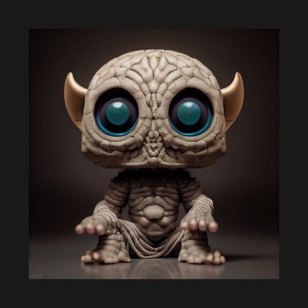 Golem v1 - Ancient Gods &  Demons (imaginary) Pops series 2 by Pugosaurus