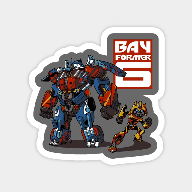 Bay Former Six Magnet by Ninjaink