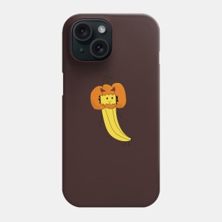 A Banana in a Pumpkin Costume! Phone Case
