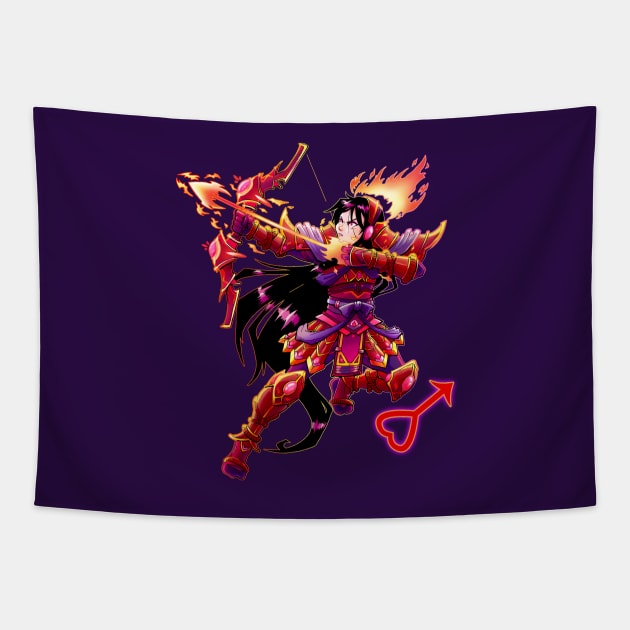 Mars Power Tapestry by PageBranson