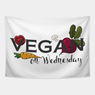 Vegan on Wednesday Tapestry