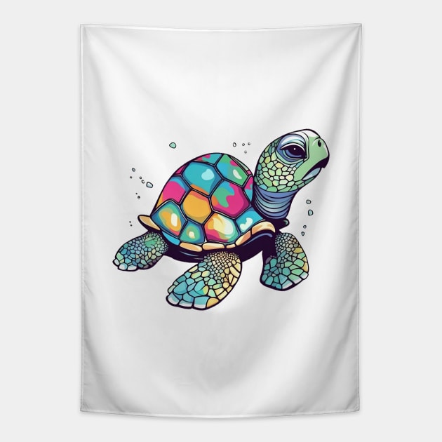 turtles lover Tapestry by designerhandsome