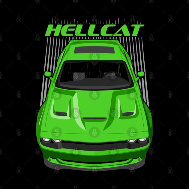 Challenger Hellcat - Green by V8social