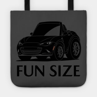 Fun Size ND ST Miata Black Tote