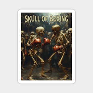 Skull of Boxing Magnet