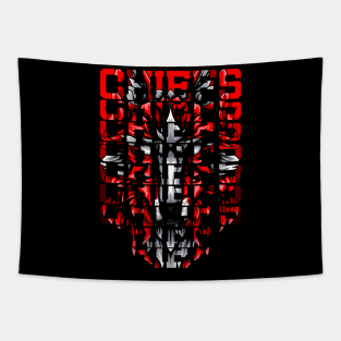 CHIEFS FOOTBALL Tapestry