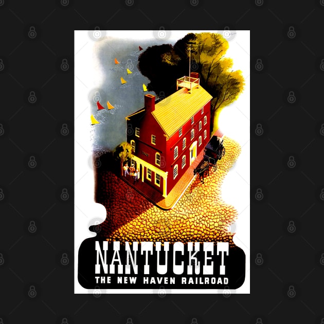 Nantucket - Vintage Travel Poster by Culturio