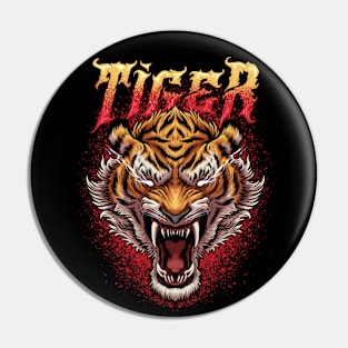 Tiger Roar 2nd Pin