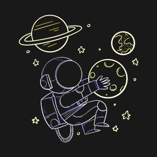 Astronaut for dark color tees T-Shirt