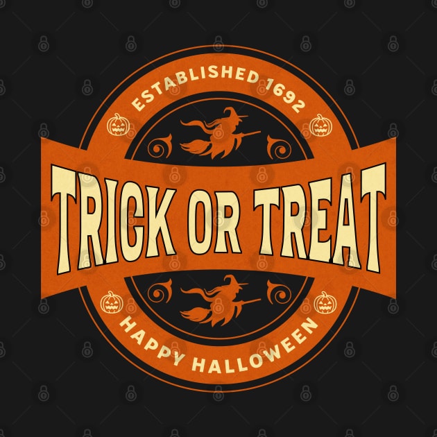 Trick or Treat in Orange by Sam Designs