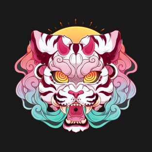 Kitsune Tiger Mask T-Shirt