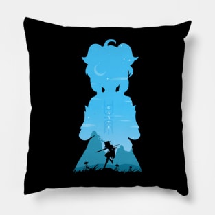 Ganyu Landscape Pillow