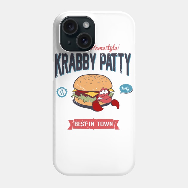 Crab Patty Gourmet Phone Case by ItokoDesign