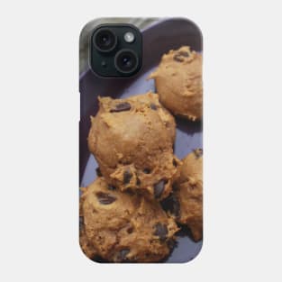 Pumpkin cookies chocolate chip thanksgiving Phone Case