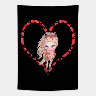 APPALOOSA HEART Tapestry