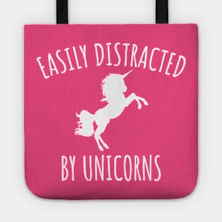 Easily distracted by unicorns Tote