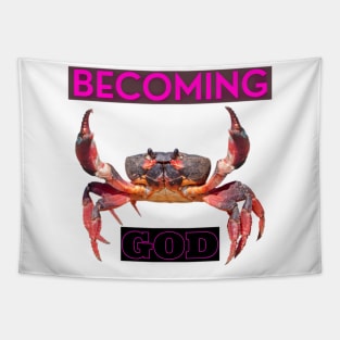 Becoming (Crab) God Tapestry