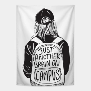 Just another brain on campus Tapestry