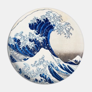 The Great Wave at Kanakawa, 1830-1833 Pin