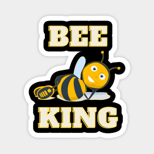 Bee King Magnet