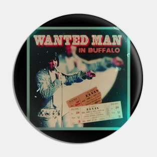 Wanted Man Pin