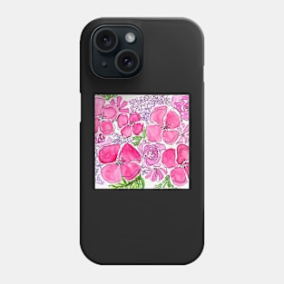 Lilacs, Roses, Poppies and Daisies Phone Case