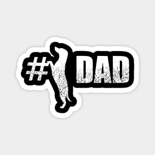 1 Dachshund Dad Fathers Day Gifts Magnet