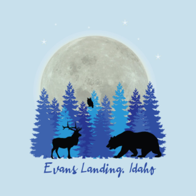 Discover Evans Landing Idaho - Evans Landing Idaho - T-Shirt