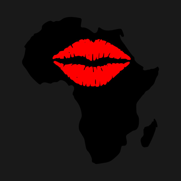 Discover Kiss for Africa Motherland Black Heritage Pride Gift - Africa - T-Shirt