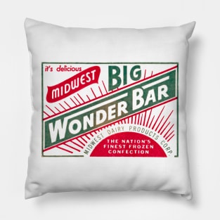 1950s Wonder Bar Ice Cream Pillow