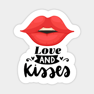 Love and Kiss Lovers Magnet