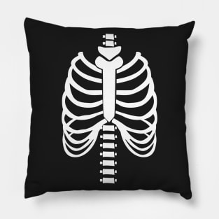 Skeleton Halloween Costume Pillow