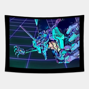 Retro Genesis Evangelion 001 Tapestry