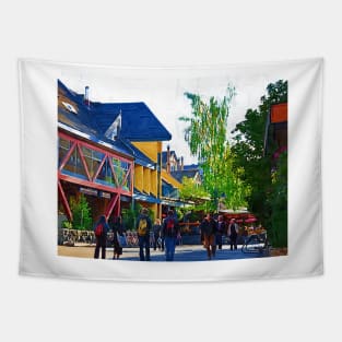 Whistler Shopping Tapestry