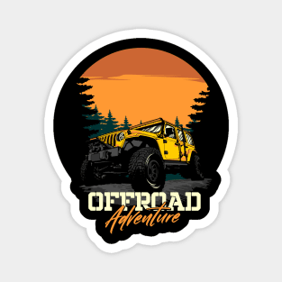 Offroad Adventure Magnet