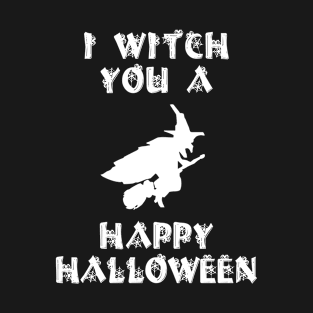 Halloween Shirt/Hoodie Gift- I Witch You T-Shirt