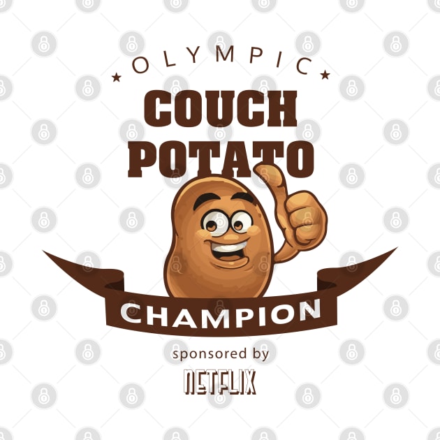 Olympic couch potato by Krisco