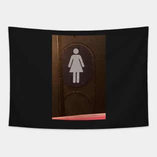 Lady jump Tapestry