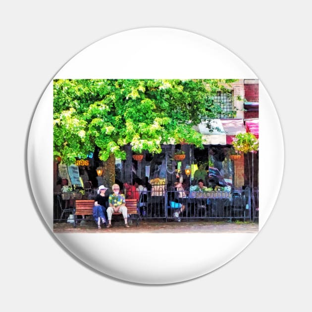 Asheville NC Outdoor Cafe Pin by SusanSavad