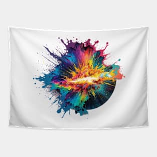 Color explosion Tapestry