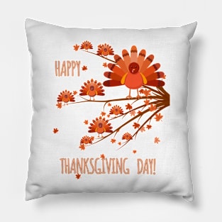 Happy Holiday - Thanksgiving Day Pillow