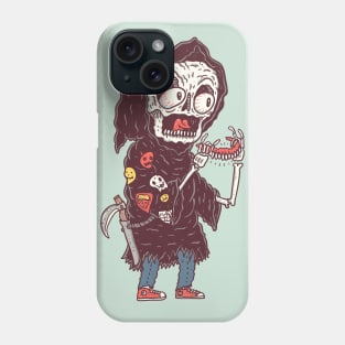 Grim Reaper's Fake Teeth Phone Case