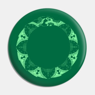Ouroboros (green) Pin