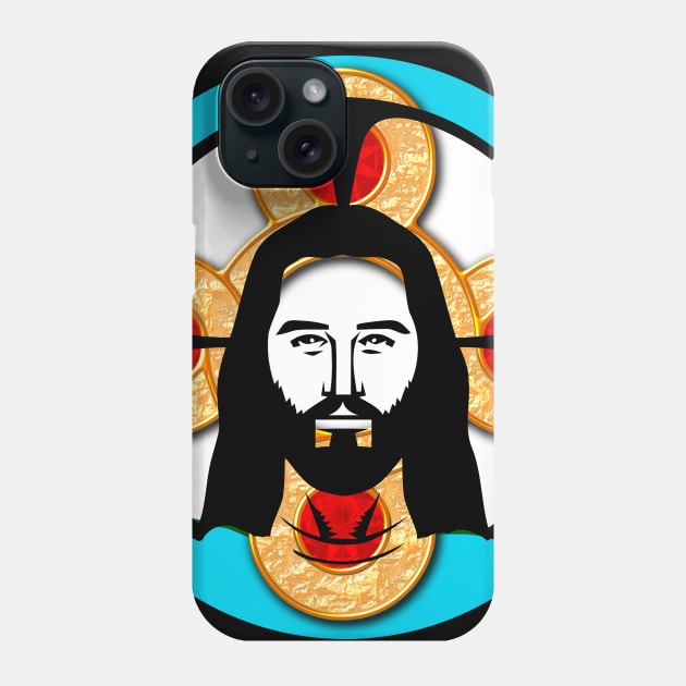 Jesus Jewelry Phone Case by Marccelus