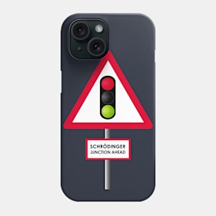 Schrodinger Junction Ahead Phone Case