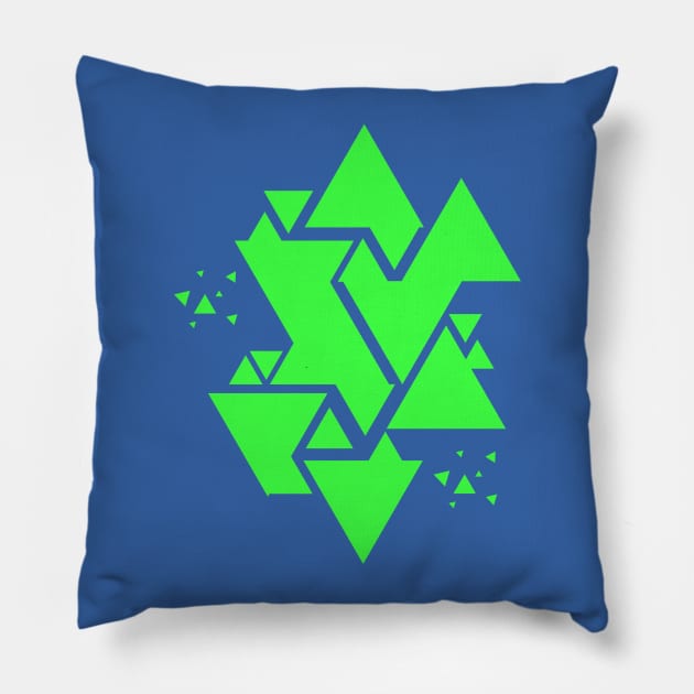 Fluorescent Pillow by minimalifancy