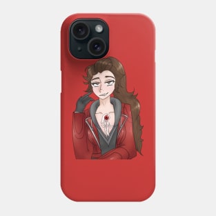 Ai The Somnium Files Shizue Boss Kuranushi With Tama Sticker And Others Phone Case