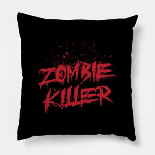 Zombie Killer Design Pillow