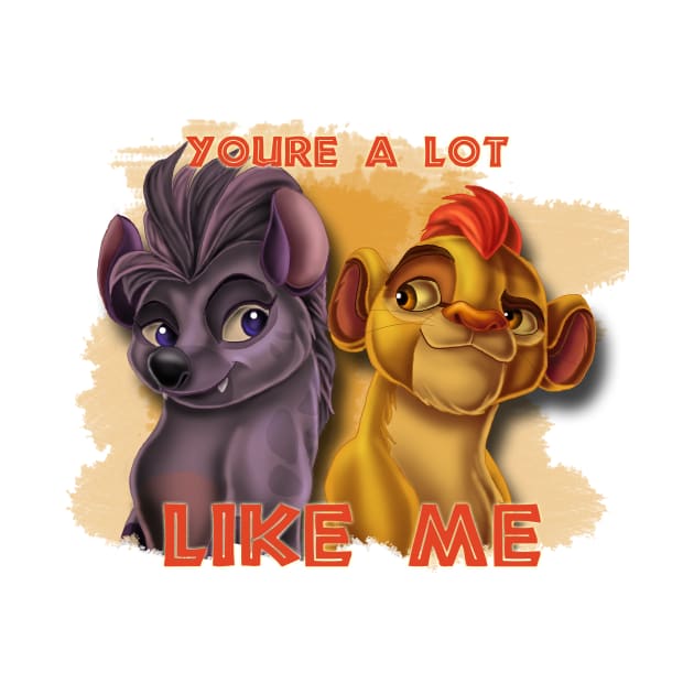 Kion & Jasiri: You're a Lot Like Me by Unicornarama